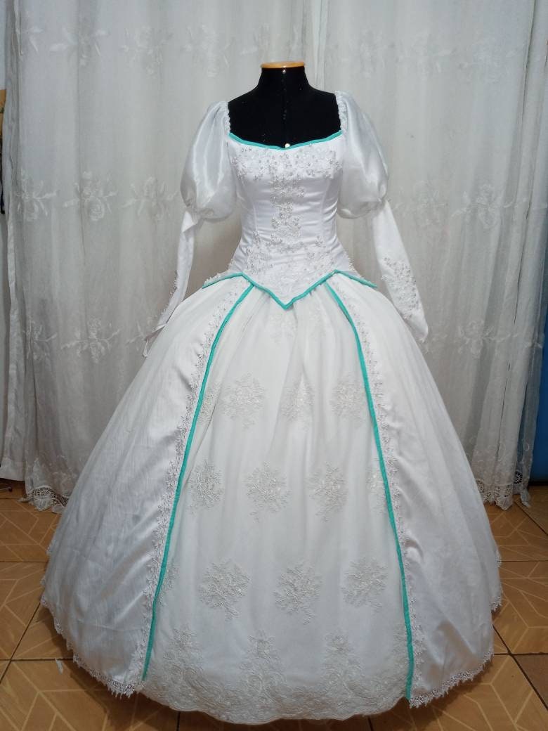 Cosplay Ariel wedding dress customade costume adult princess princess Mermaidcosplay