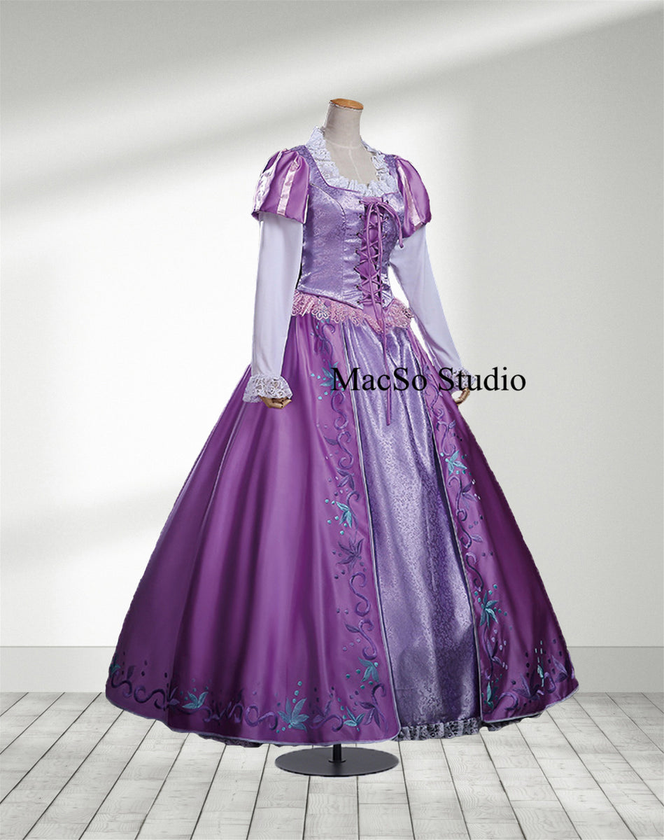 Tangled Rapunzel Cosplay prom dress Purple gown Cosplay ball gown Wome –  Mermaidcosplay