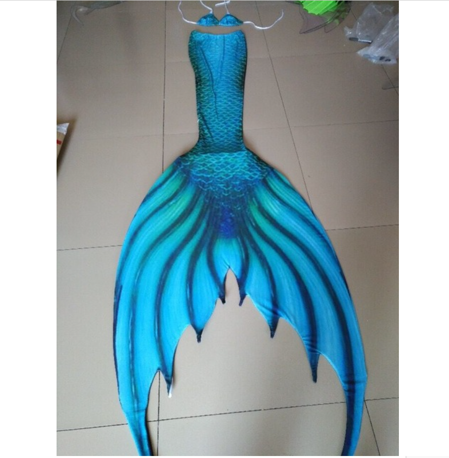 mermaid tail turquoise