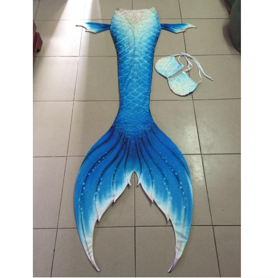 Fantastic Blue Swimmable Mermaid Tails for Adults Women with Monofin –  Mermaidcosplay