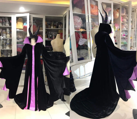 Maleficent, Halloween Costume, Cosplay Inspired, Cosplay Costume, Movie Maleficent 2 Mistress of Evil Cosplay