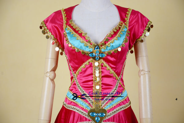 Jasmine Cosplay Dress Aladdin Jasmine Costume