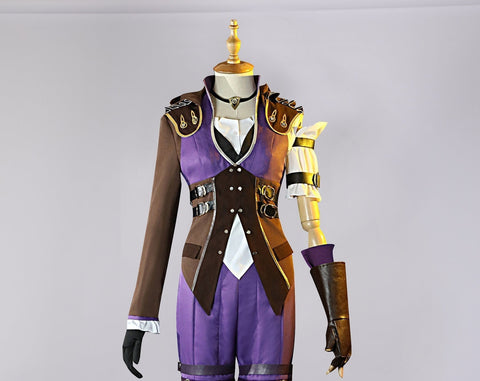 LoL Cosplay Costume Arcane Caitlyn Costume Caitlyn Cosplay Costume