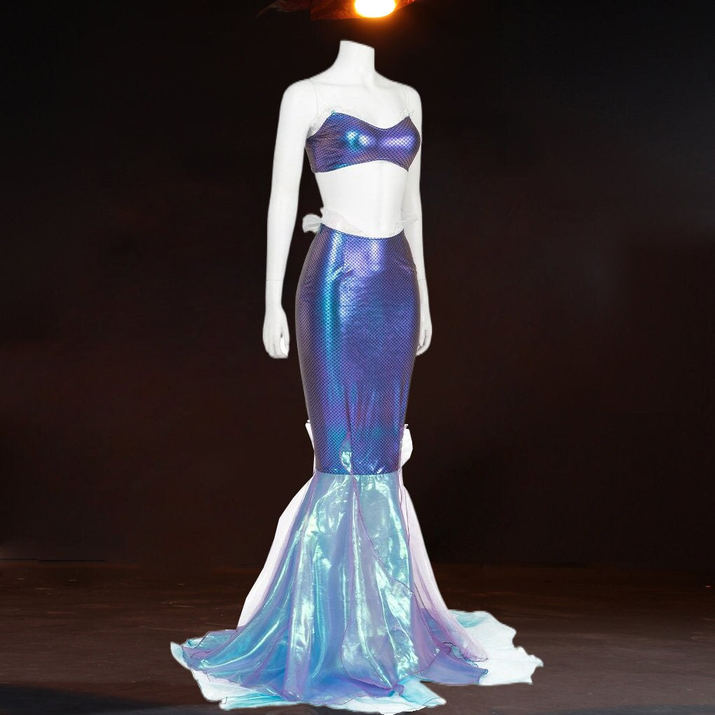 Cosplay Costume 2023 Ariel movie dress for women The Little Mermaid Ariel