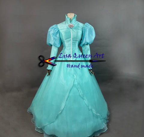 Hallooween Cosplay costume Customized The Little Mermaid Ariel Cosplay costume adult Ariel cosplay dress