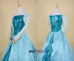 Cosplay costume Fancy princess Ariel Cosplay dress The little Mermaid Ariel
