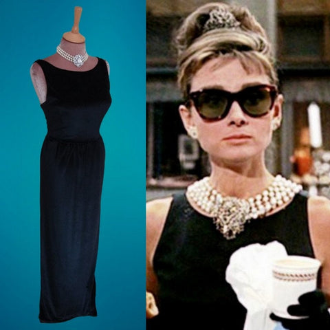 Ready now Audrey Hepburn Breakfast at Tiffany's long velvet skirt with matching top