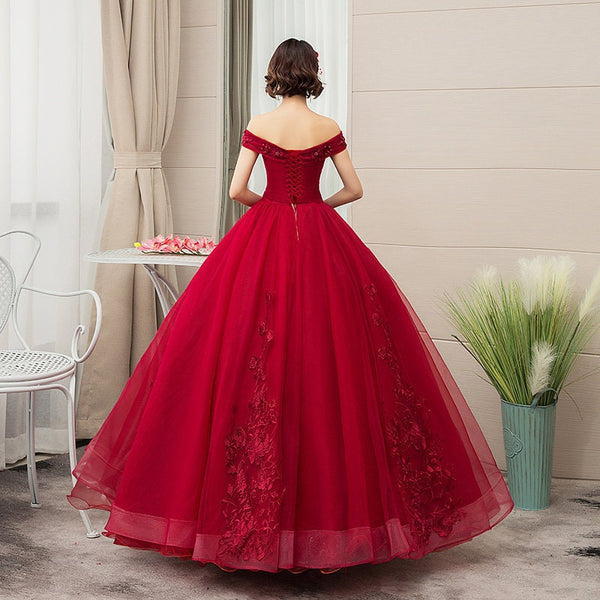 Belle Beauty and The Beast Wedding Dress