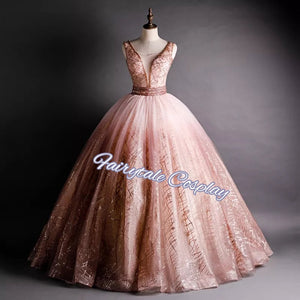 Blush Pink Quinceanera Dress