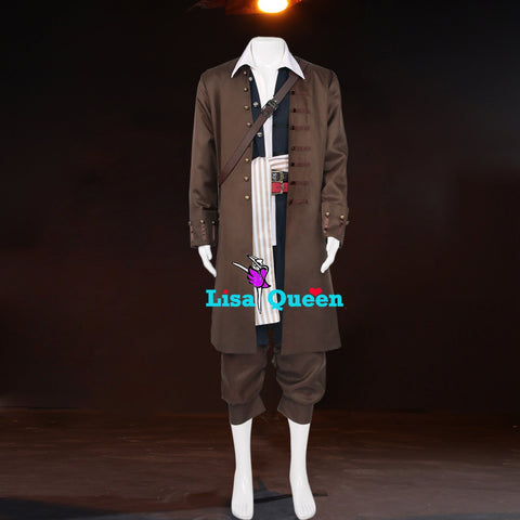 Cosplay Costume Captain Jack Sparrow