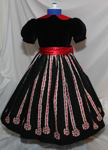 STUNNING Daisy Kingdom Holiday RIBBONS Christmas Dress