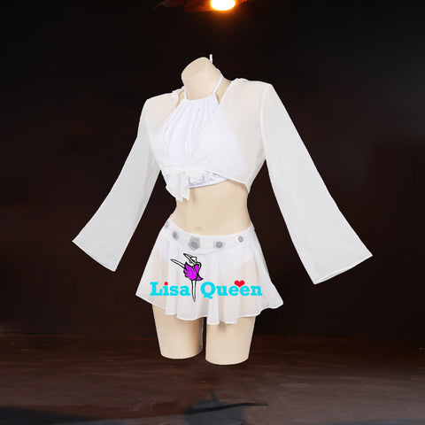 Princess Leia Swimsuit Cosplay Costume Star Wars