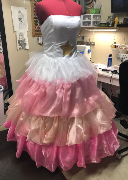 Custom made Rose Quartz Steven Universe Cosplay Costume