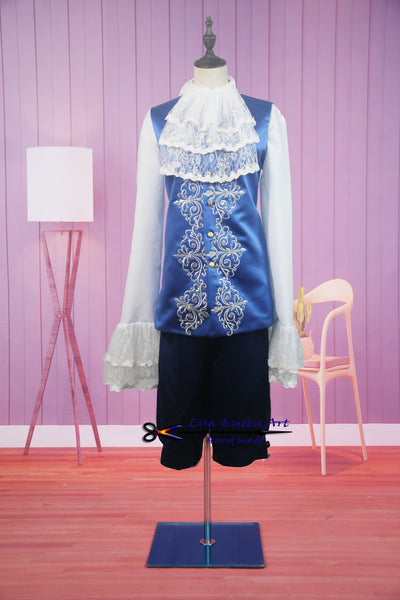 Handmade Customized anysize Beauty and the Beast Costume Prince Adam Cosplay Costume