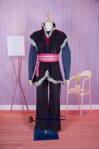 Halloween Cosplay Suit Costume For Adult Men Frozen 2 Kristoff Cosplay Costume