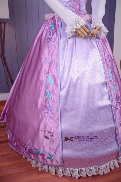 Cosplay Costume Tangled Rapunzel Dress Princess Tangled Rapunzel