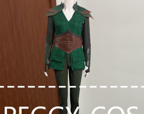 Doric Cosplay Costume Green Cosplay Costume Dungeons & Dragons Cosplay Costume Suit Women Cosplay Costume Doric Women Cosplay