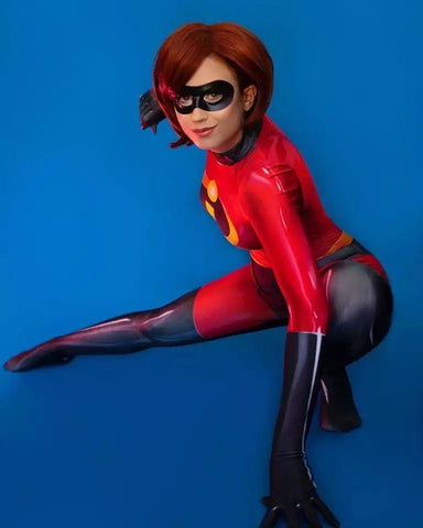 Incredibles Elastigirl Cosplay Costume