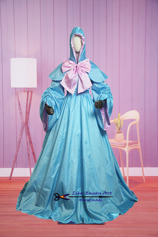 Cosplay Costume Fairy Godmother Cosplay Dress Movie Cinderella Magic Fairy