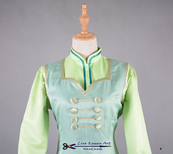 Anna Princess Dress Frozen 2 Cosplay Costume