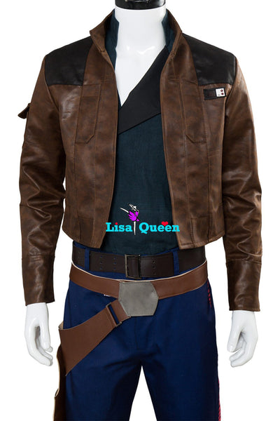 Outfit Jacket Suit Cosplay Costume A Star Wars Story Han Solo