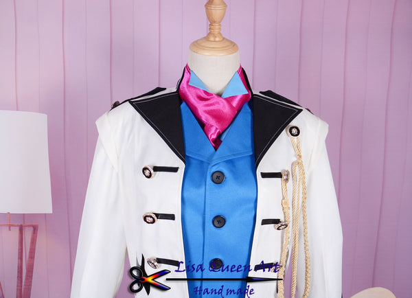 Hans Cosplay Suit for Audlt Men Customized Frozen Prince Hans Cosplay Costume