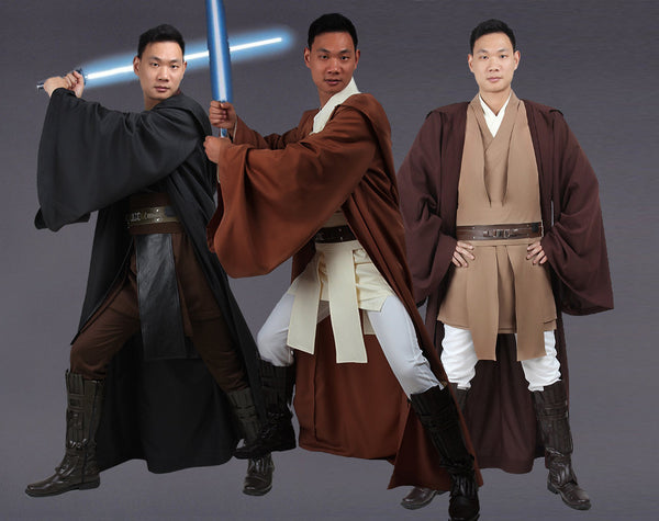 Obi Wan Kenobi Jedi tunic Robe Mace Windu cosplay costume Star Wars Jedi Knight Anakin Skywalker