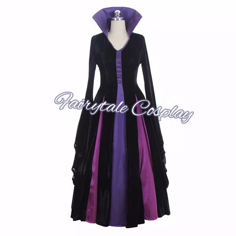 Maleficent Costume Dress Halloween Cosplay