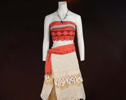 Cosplay costume Moana dress