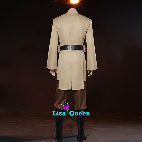 Cosplay Costume from Star Wars Outfit Tales Of The Jedi Qui Gon jinn