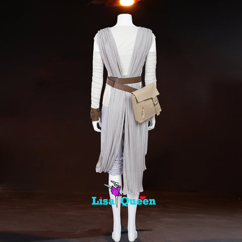 The Force Awakens Rey Cosplay Costume Star Wars