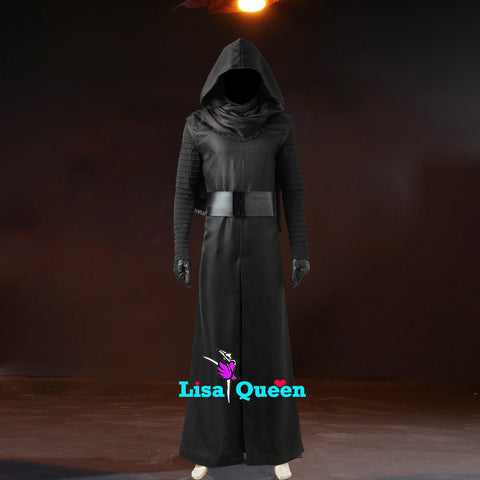 Star Wars 7 Cosplay Costume The Force Awakens Kylo Ren Ben Solo